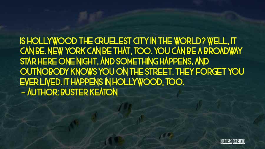 Buster Quotes By Buster Keaton