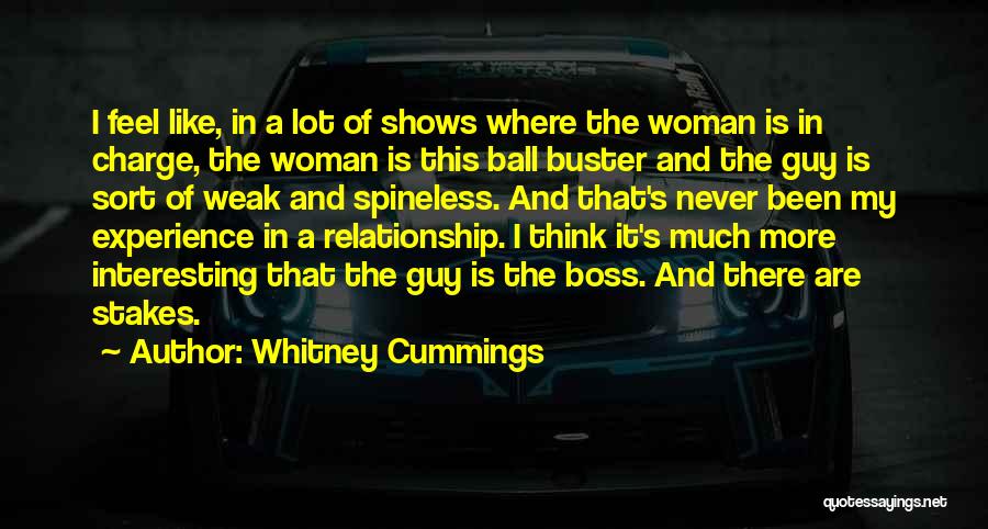 Buster Quotes By Whitney Cummings