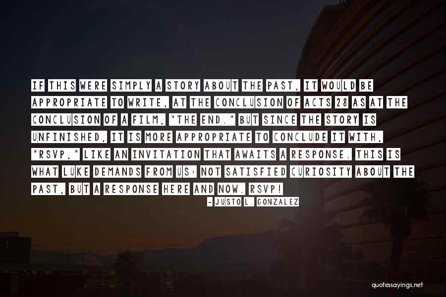 But Appropriate Quotes By Justo L. Gonzalez But Appropriate Quotes By Justo L. Gonzalez