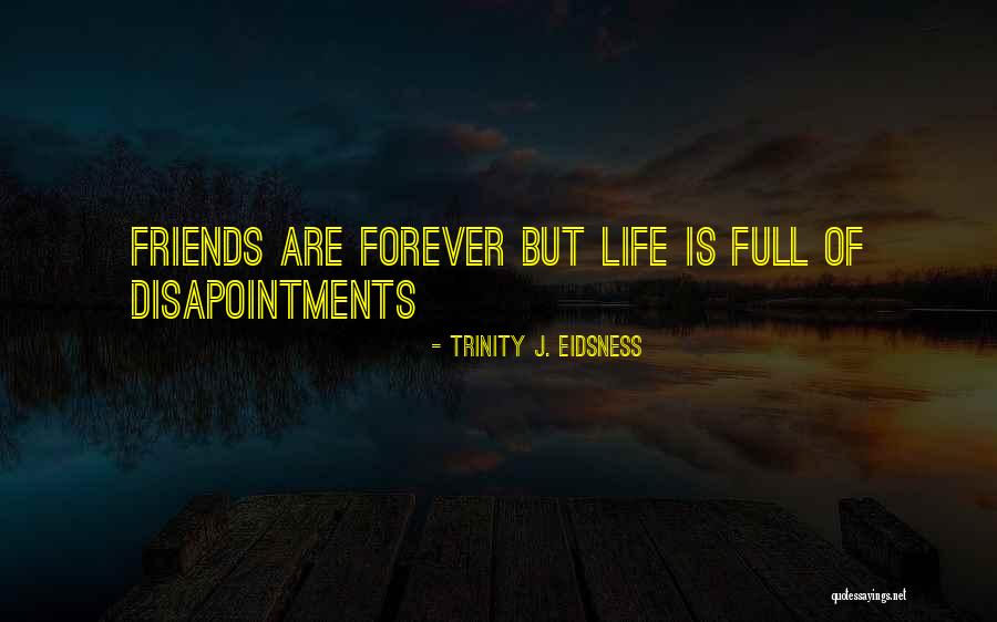 But Friends Are Forever Quotes By Trinity J. Eidsness