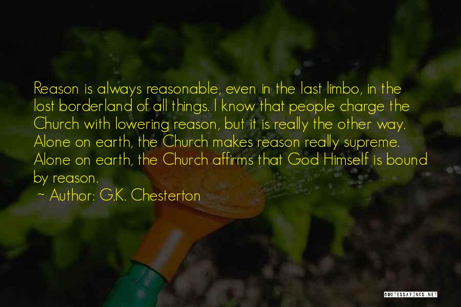 But God Quotes By G.K. Chesterton