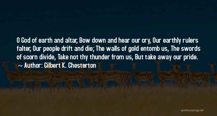 But God Quotes By Gilbert K. Chesterton