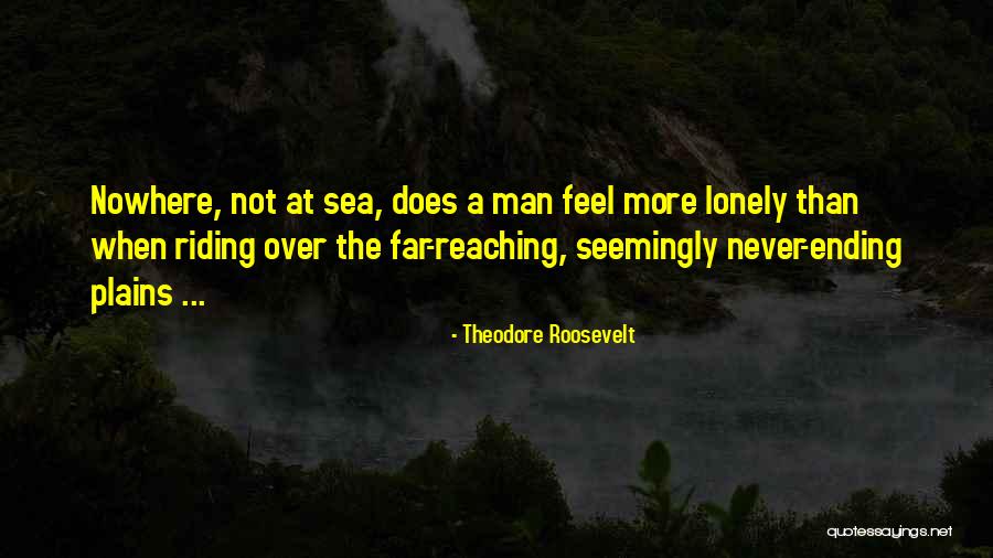 But I Never Feel Lonely Quotes By Theodore Roosevelt But I Never Feel Lonely Quotes By Theodore Roosevelt
