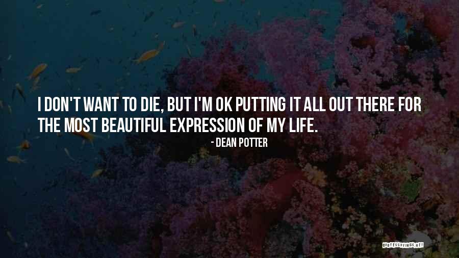 But I'm Ok Quotes By Dean Potter But I'm Ok Quotes By Dean Potter