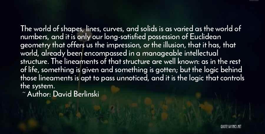 But Intellectual Quotes By David Berlinski