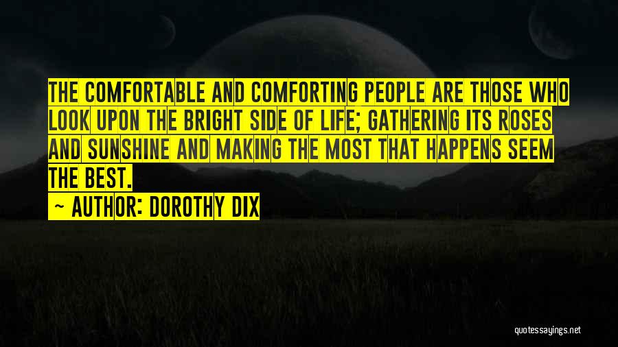 But Look On The Bright Side Quotes By Dorothy Dix