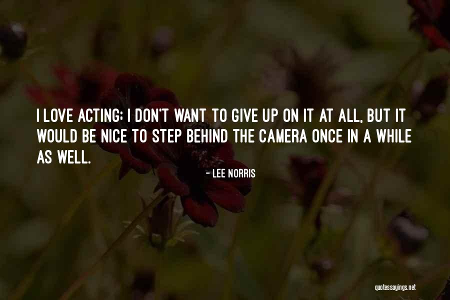But Nice Quotes By Lee Norris But Nice Quotes By Lee Norris