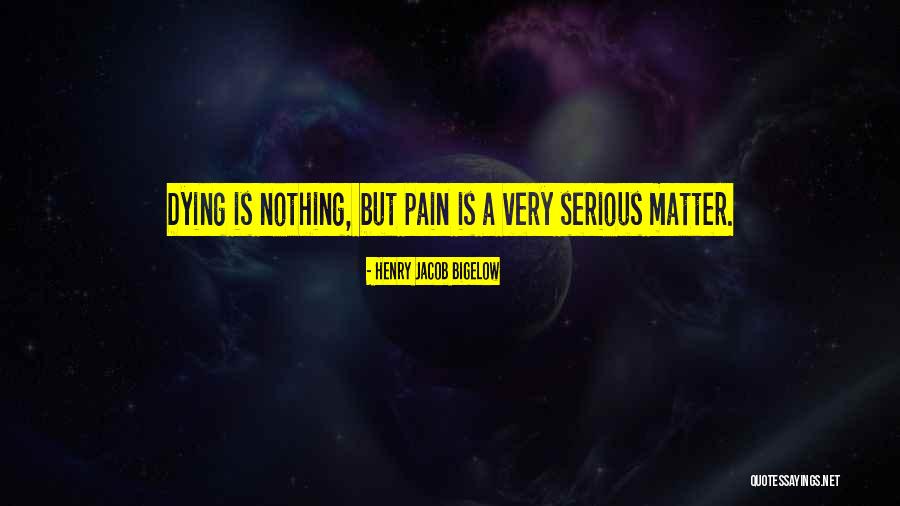 But Serious Quotes By Henry Jacob Bigelow