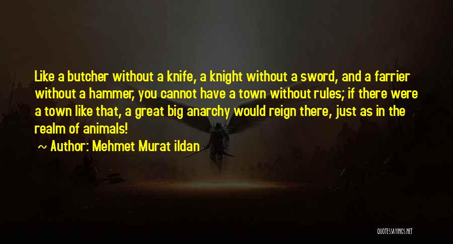 Butcher Knife Quotes By Mehmet Murat Ildan