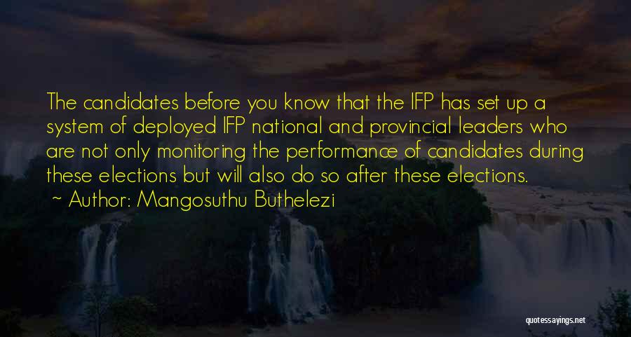 Buthelezi Quotes By Mangosuthu Buthelezi