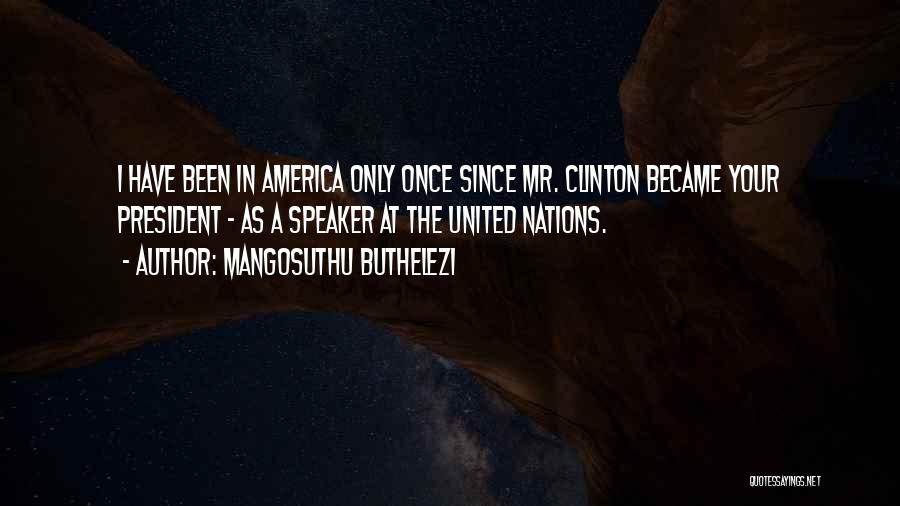 Buthelezi Quotes By Mangosuthu Buthelezi