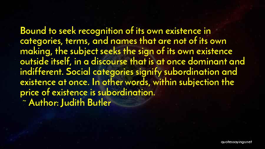 Butler Quotes By Judith Butler