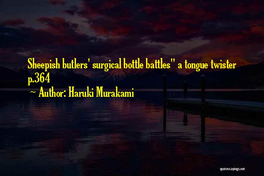 Butlers Quotes By Haruki Murakami
