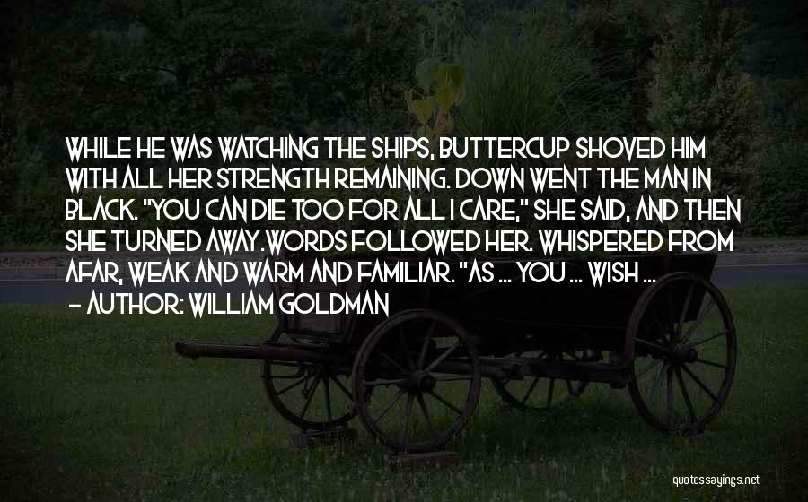 Buttercup Quotes By William Goldman