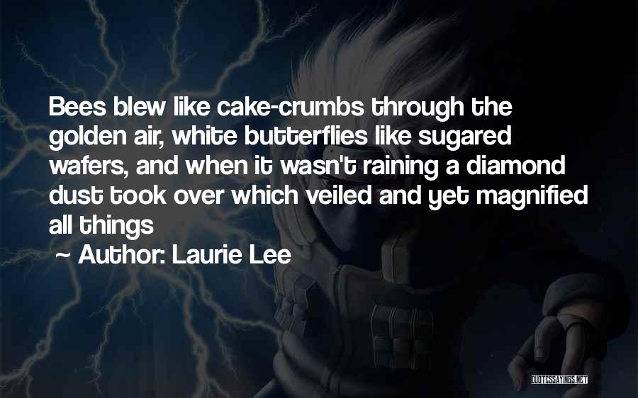 Butterflies And Beauty Quotes By Laurie Lee