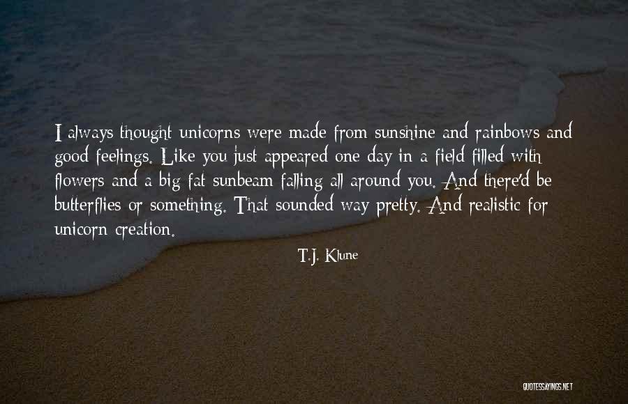 Butterflies And Flowers Quotes By T.J. Klune