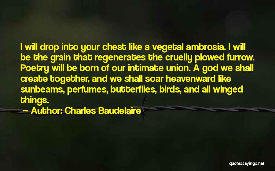 Butterflies And God Quotes By Charles Baudelaire