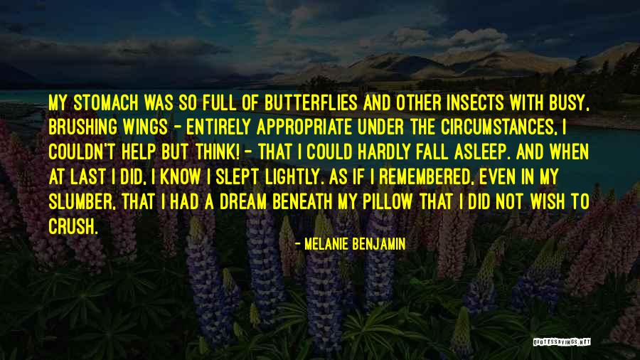 Butterflies Quotes By Melanie Benjamin