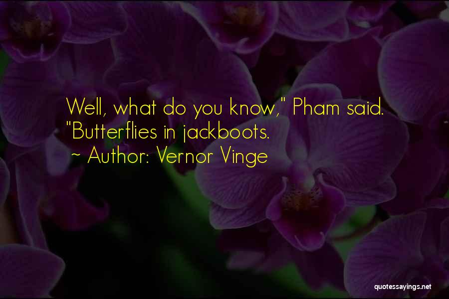Butterflies Quotes By Vernor Vinge