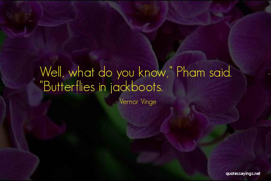 Butterflies Quotes By Vernor Vinge