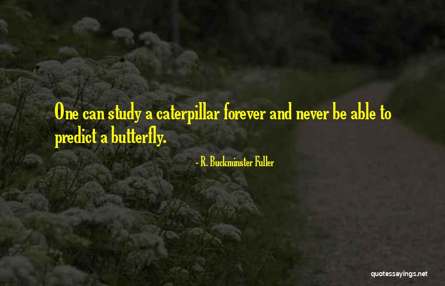 Butterfly And Caterpillar Quotes By R. Buckminster Fuller