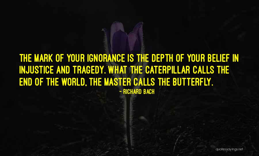 Butterfly And Caterpillar Quotes By Richard Bach