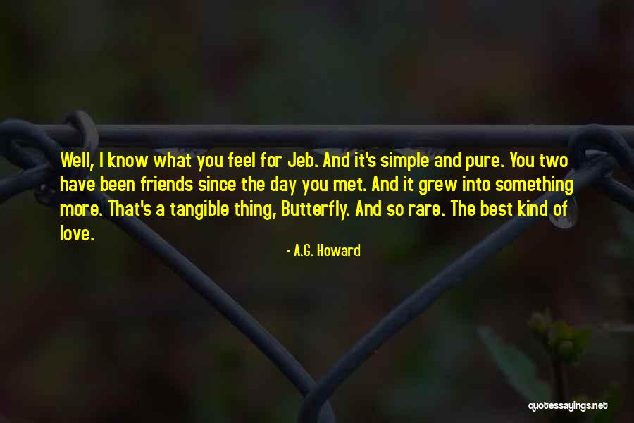 Butterfly Feelings Quotes By A.G. Howard