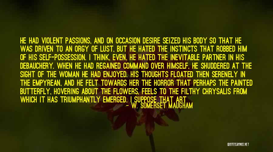 Butterfly With Quotes By W. Somerset Maugham Butterfly With Quotes By W. Somerset Maugham