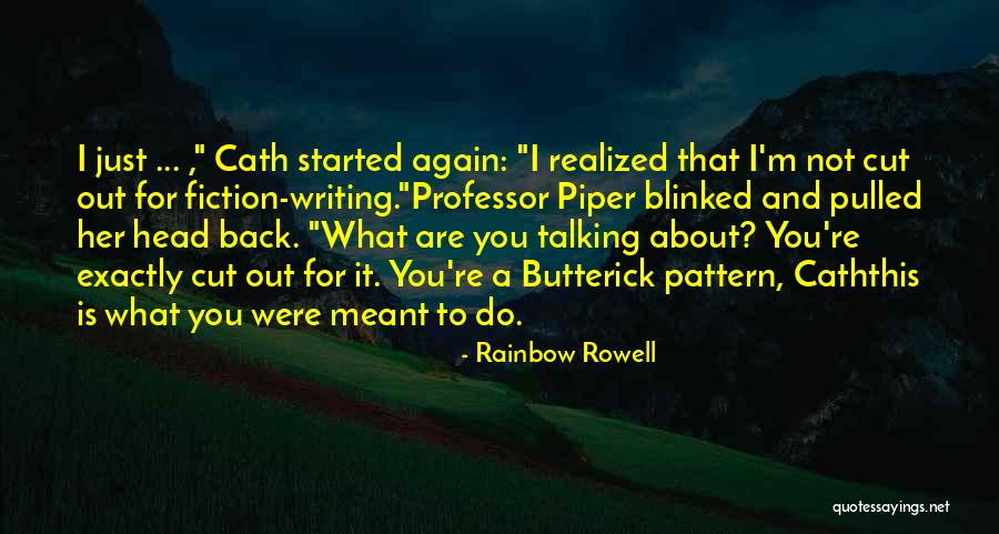Butterick Plus Quotes By Rainbow Rowell Butterick Plus Quotes By Rainbow Rowell