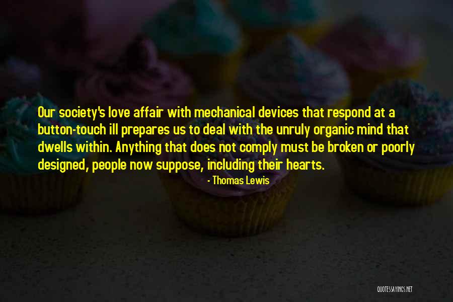Button Love Quotes By Thomas Lewis