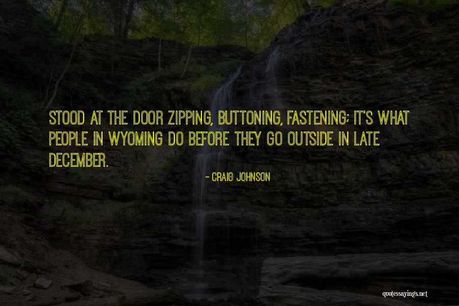 Buttoning Quotes By Craig Johnson Buttoning Quotes By Craig Johnson