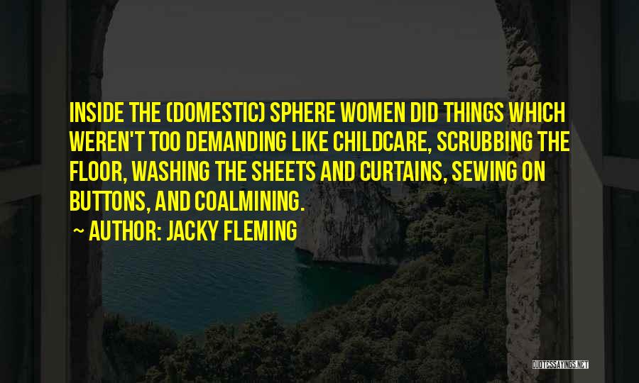 Buttons And Sewing Quotes By Jacky Fleming