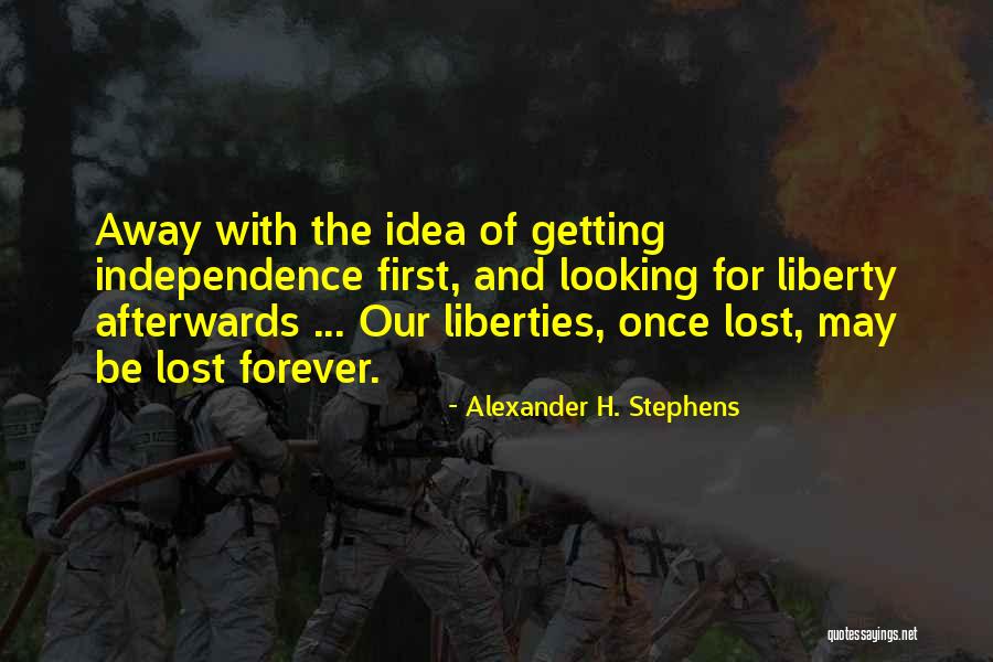 Butz Choquin Quotes By Alexander H. Stephens Butz Choquin Quotes By Alexander H. Stephens