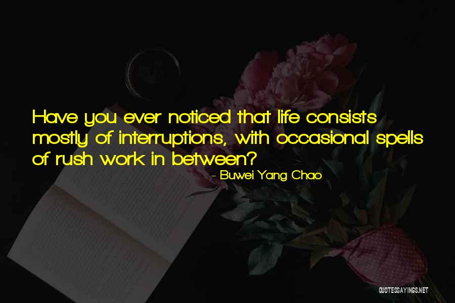 Buwei Yang Chao Quotes 975875