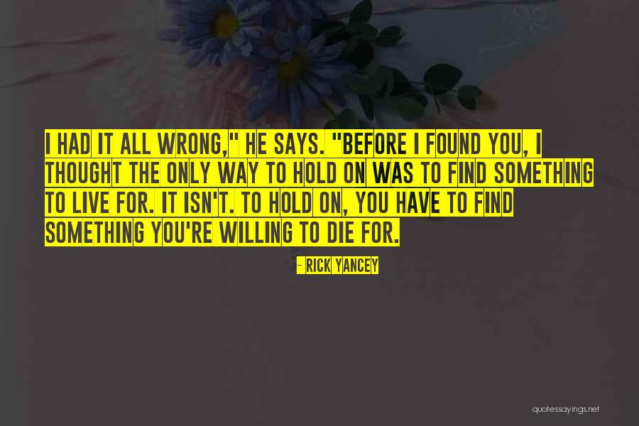 Buxbaum Swim Quotes By Rick Yancey Buxbaum Swim Quotes By Rick Yancey