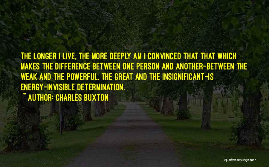 Buxton Quotes By Charles Buxton