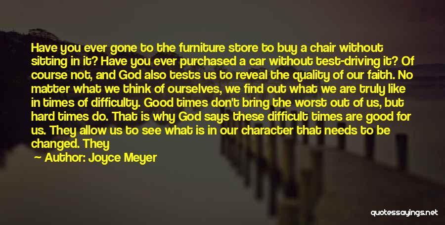 Buy A Car Quotes By Joyce Meyer