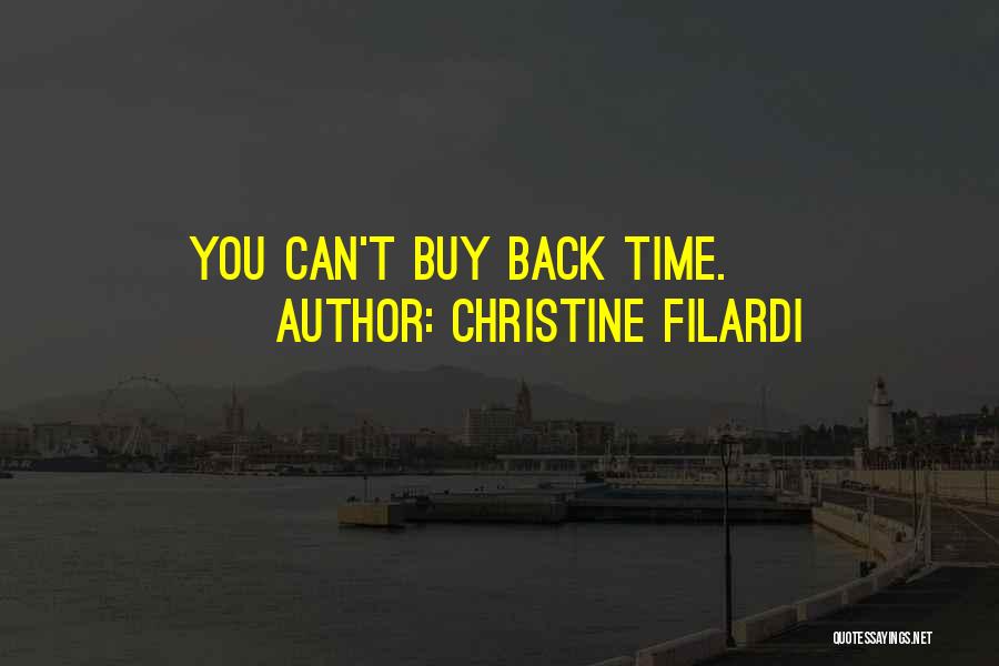 Buy Back Quotes By Christine Filardi