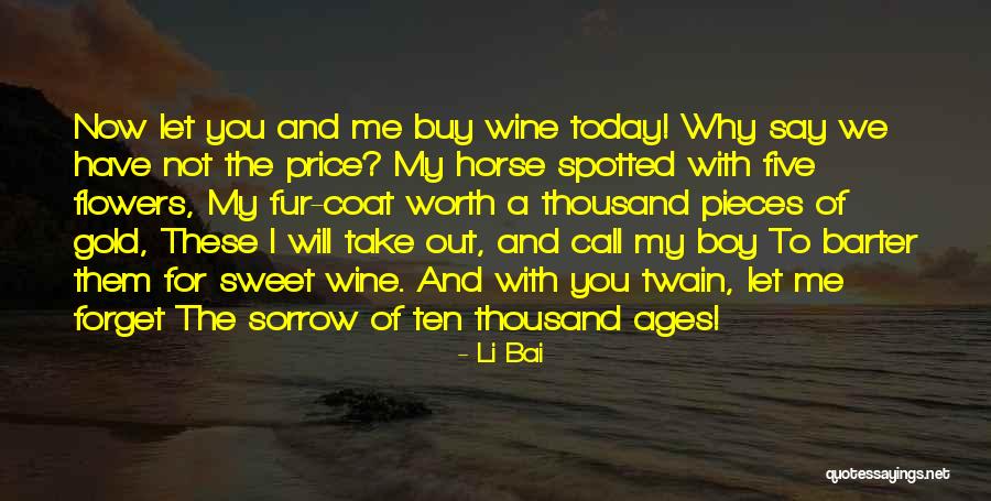 Buy Her Flowers Quotes By Li Bai Buy Her Flowers Quotes By Li Bai