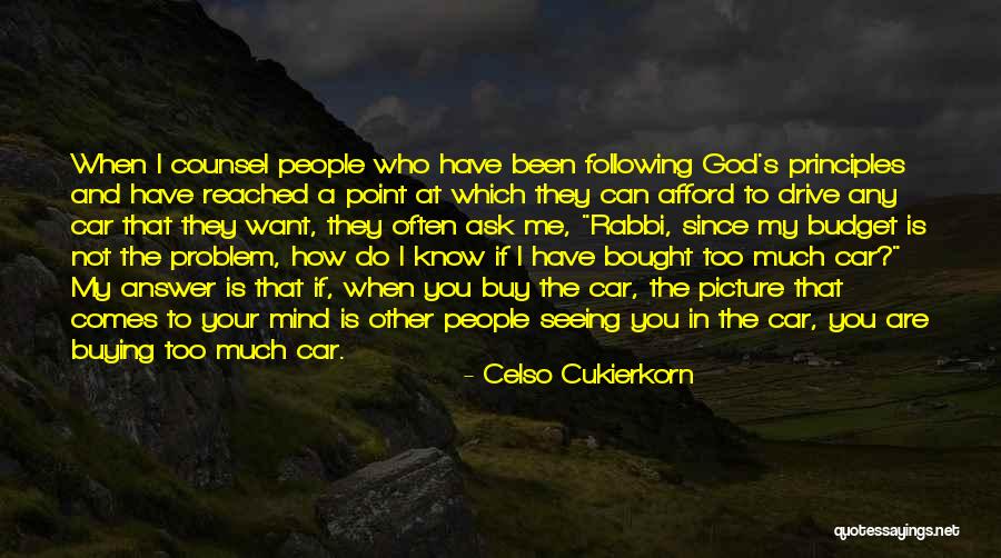 Buy My Car Quotes By Celso Cukierkorn