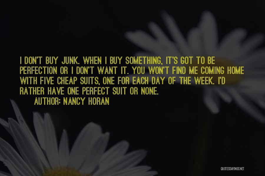 Buy Nothing Day Quotes By Nancy Horan