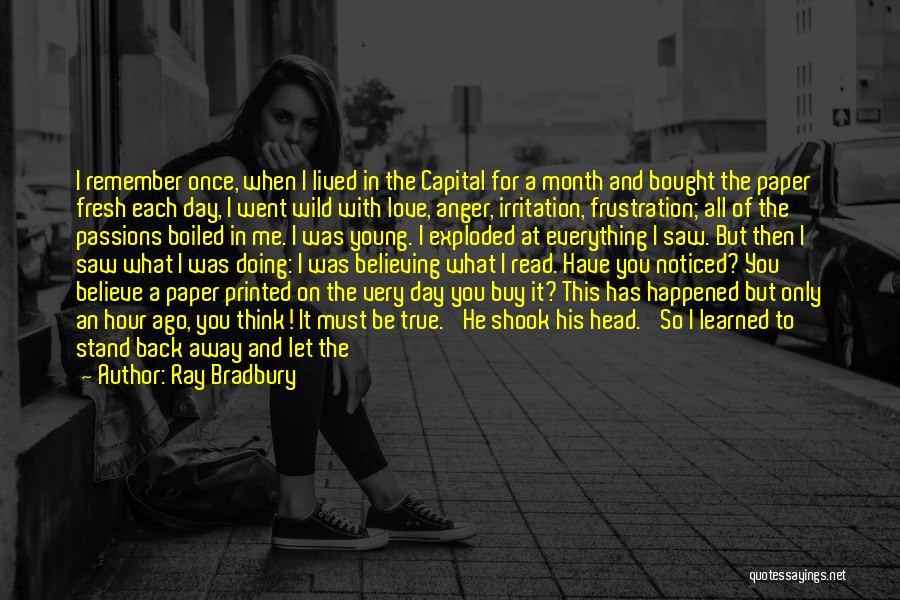 Buy Nothing Day Quotes By Ray Bradbury