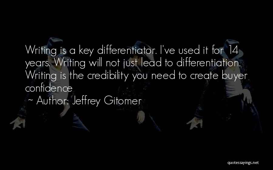 Buyer Quotes By Jeffrey Gitomer