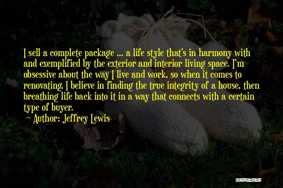 Buyer Quotes By Jeffrey Lewis