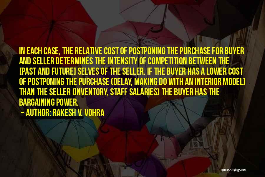 Buyer Quotes By Rakesh V. Vohra