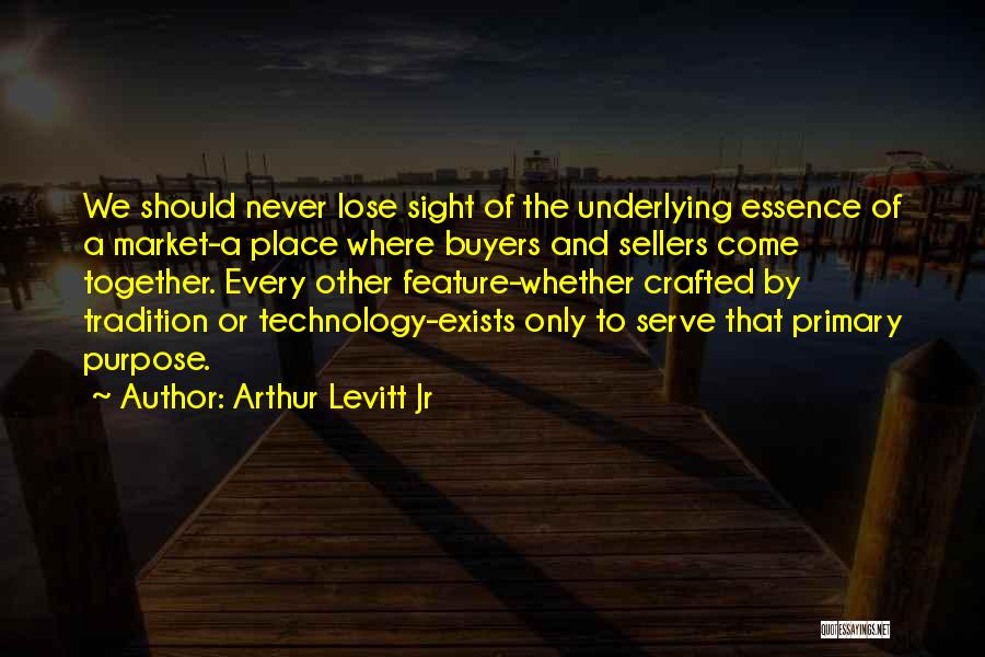 Buyers Market Quotes By Arthur Levitt Jr