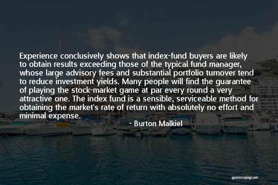 Buyers Market Quotes By Burton Malkiel