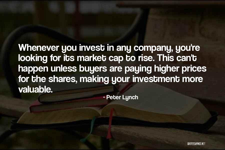 Buyers Market Quotes By Peter Lynch