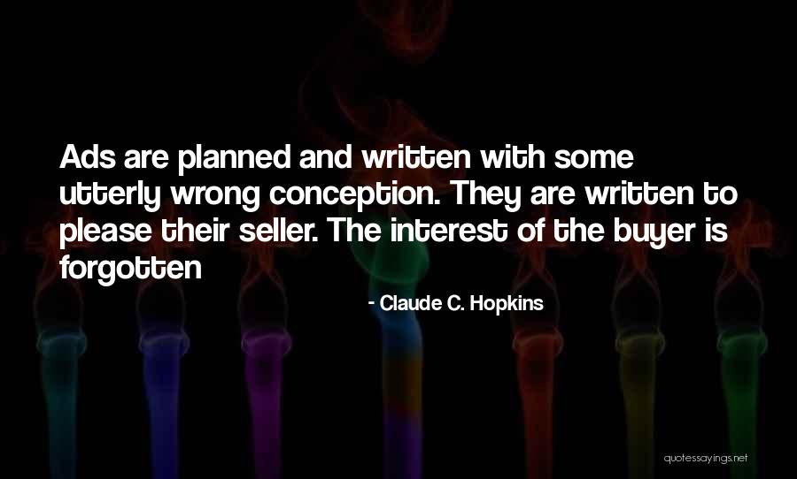 Buyers Quotes By Claude C. Hopkins