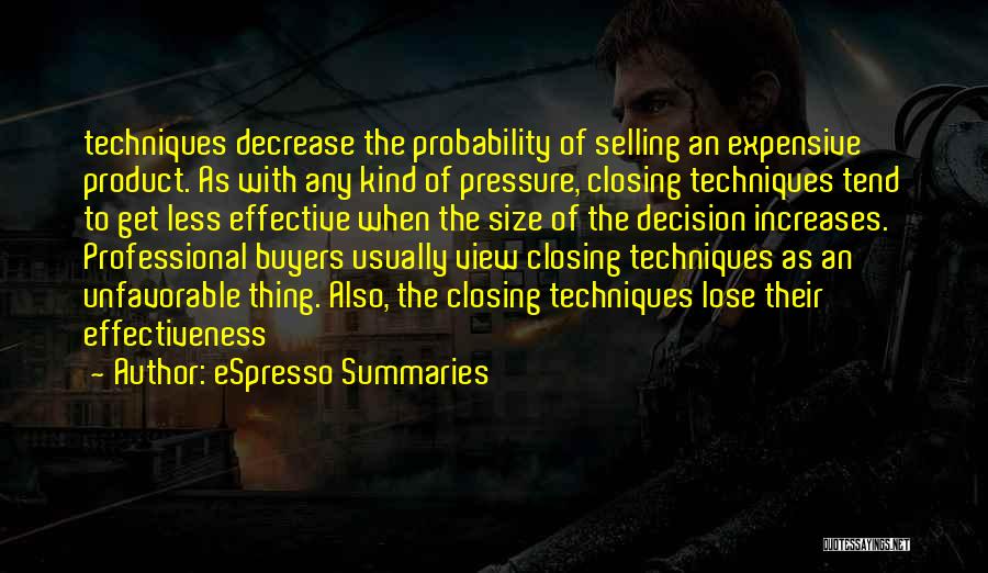 Buyers Quotes By ESpresso Summaries Buyers Quotes By ESpresso Summaries